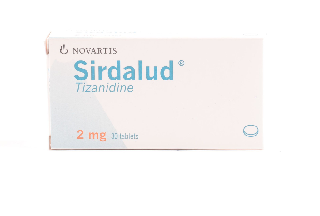 SIRDALUD 2 MG 30 TABLETS