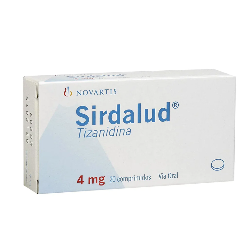 SIRDALUD 4 MG 30 TABLETS