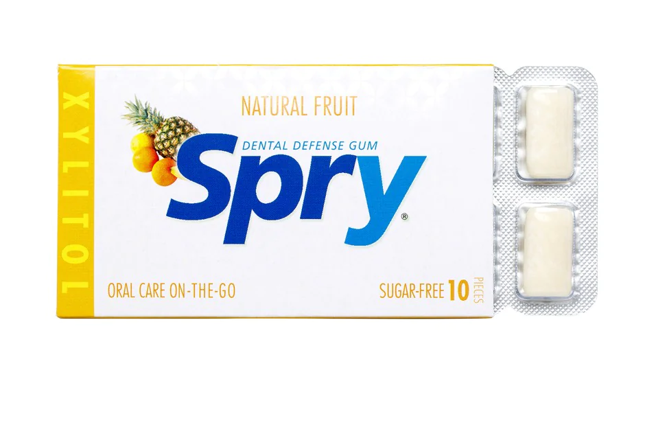 SPRY FRESH FRUIT GUM 10 PIECES