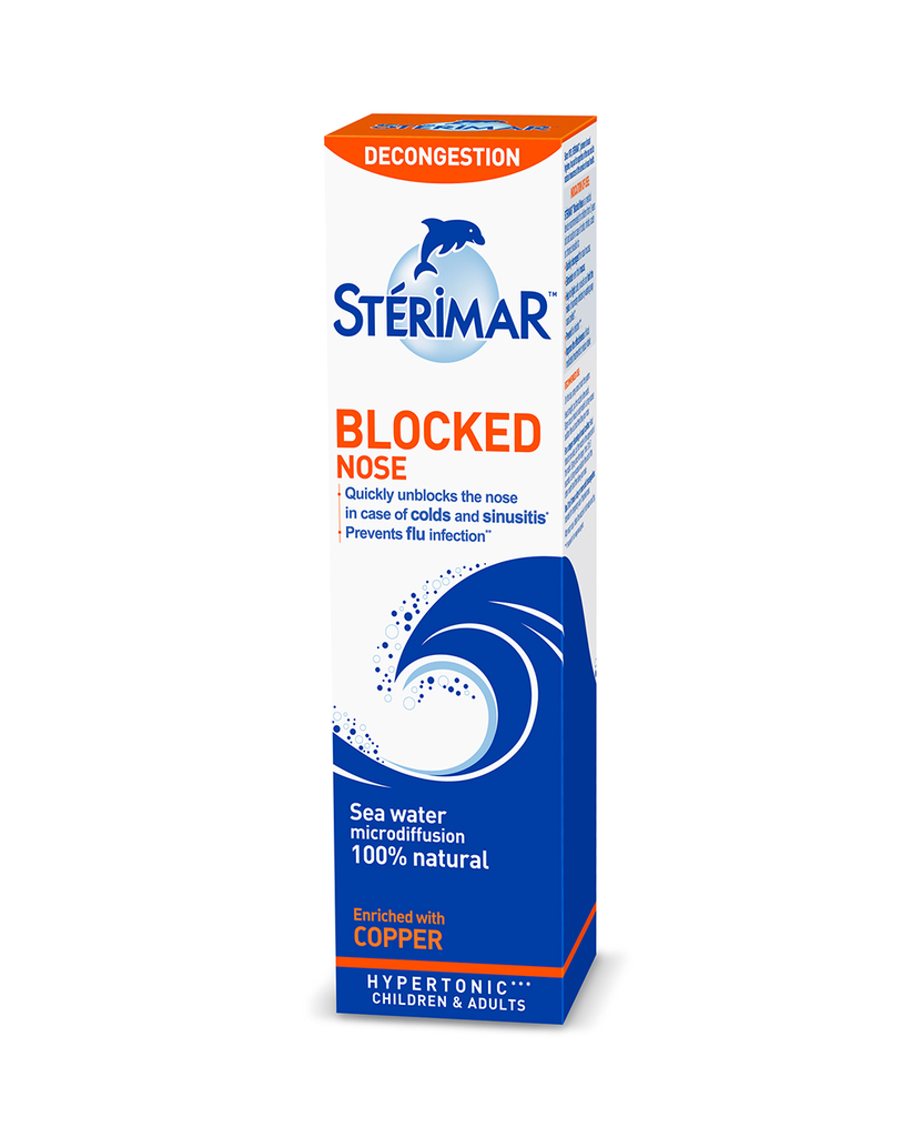 STERIMAR BLOCKED NOSE HYPERTONIC 100 ML