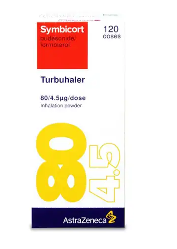 SYMBICORT TURB 80/4.5 MCG 120 DOSES