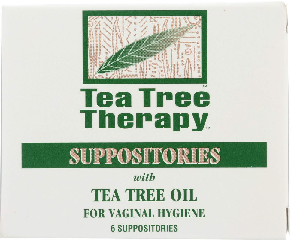 TEA TREE THERAPY 6 SUPPOSITORIES