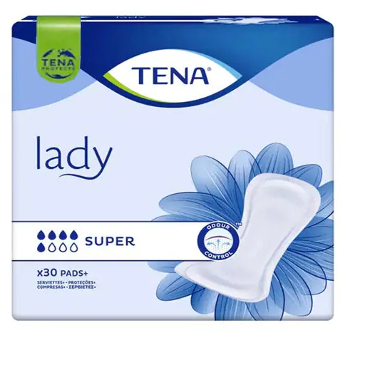 TENA LADY SUPER 30 PCS