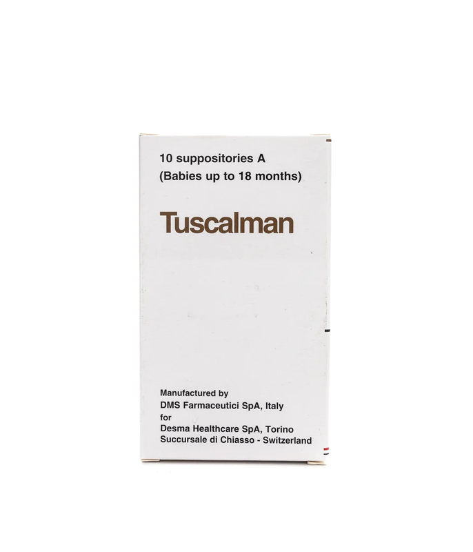 TUSCALMAN A 10 SUPPOSITORIES