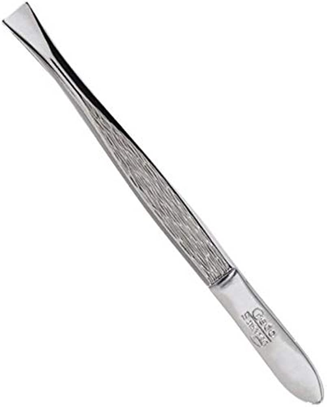 [I138361] TWEEZER 3'' STRAIGHT NICKLE PLATED BLISTER 13010