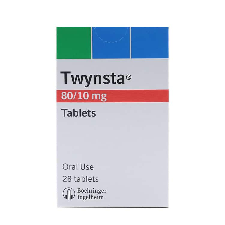 TWYNSTA 80 / 10 MG 28 TABLETS