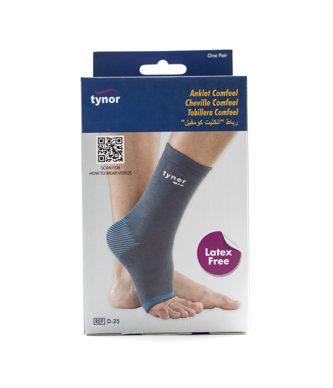 TYNOR ANKLET COMFEEL D-25 SMALL