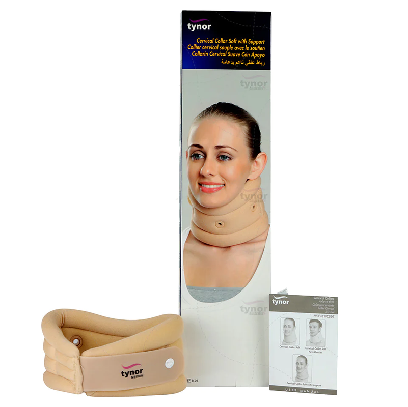 TYNOR CERVICAL COLLAR SOFT WITH SUPPORT B 02 L