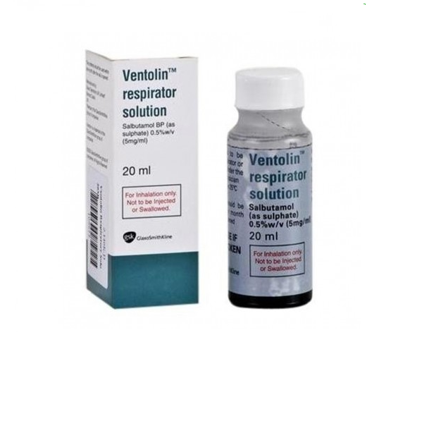 VENTOLIN RESPIRATOR SOLUTION 20 ML