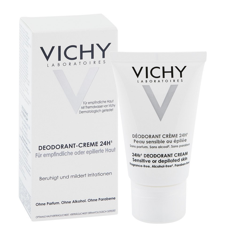 VICHY DEODORANT 24HR CREAM SENSITIVE SKIN 40 ML