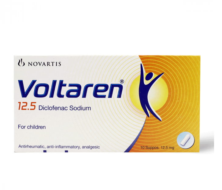 VOLTAREN 12.5MG 10 SUPPOSITORIES