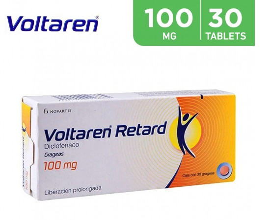 VOLTAREN RETARD 100 MG 30 TABLETS