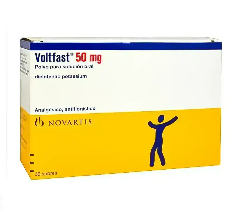 VOLTFAST 50 MG 30 SACHETS