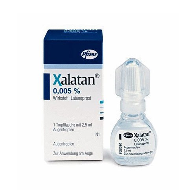 XALATAN 0.005% EYE DROPS 2.5 ML