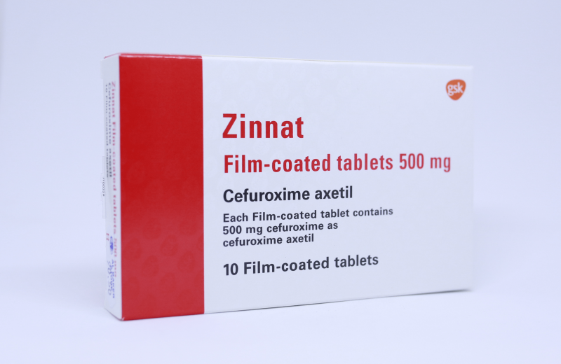 ZINNAT 500 MG 10 TABLETS