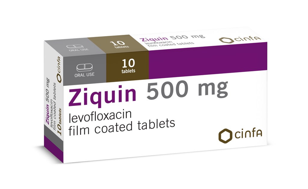 ZIQUIN 500 MG 10 TABLETS