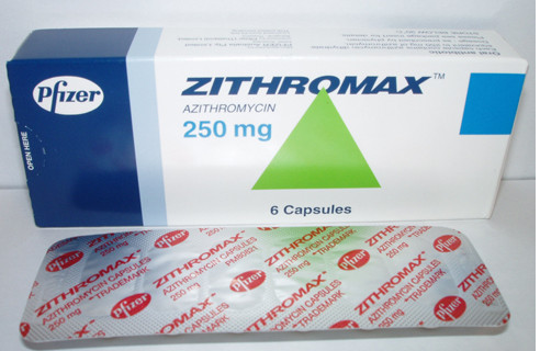 ZITHROMAX 250 MG 6 CAPSULES