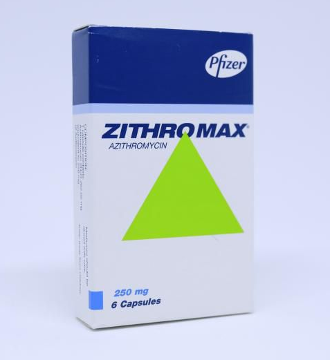 ZITHROMAX 250MG 6CAPSULES