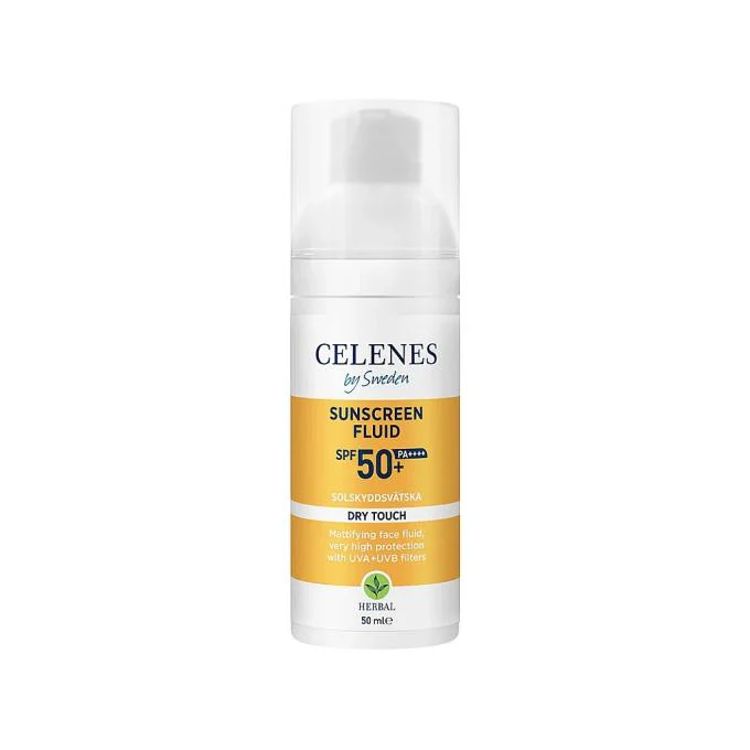 CELENES DRY TOUCH SUNSCREEN FLUID SPF 50+ 50 ML