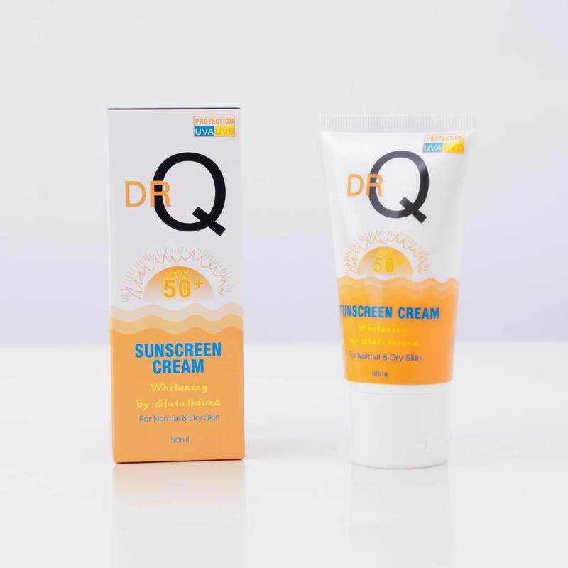 [I138615] DR.Q SUNSCREEN SPF 50+ WHITENING CREAM 50 ML