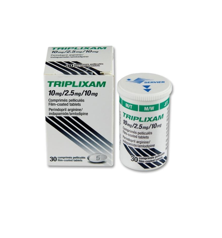 [I138636] TRIPLIXAM 10 MG/2.5 MG/10 MG 30 TABLETS
