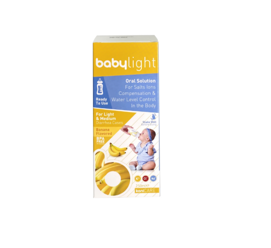 KONICARE BABTLIGHT ORAL SOLUTION BANANA 250 ML