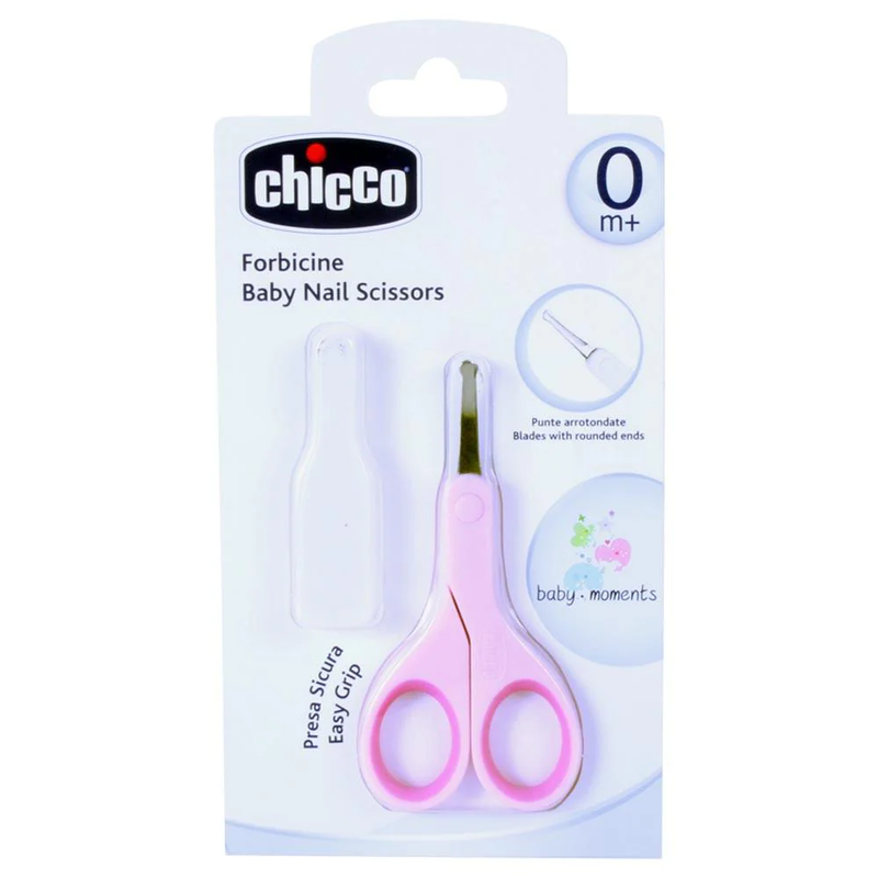 [I138692] CHICCO BABY NAIL SCISSORS PINK