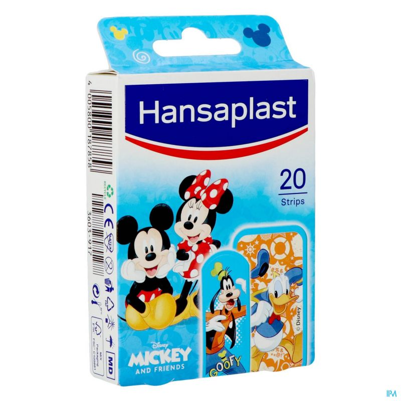 HANSAPLAST JUNIOR MICKEY 20 STRIPS