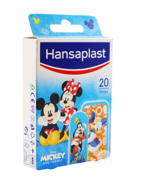 HANSAPLAST JUNIOR MICKEY 20 STRIPS