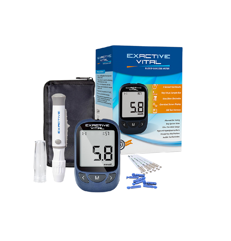 EXACTIVE VITAL BLOOD GLUCOSE METER DEVICE