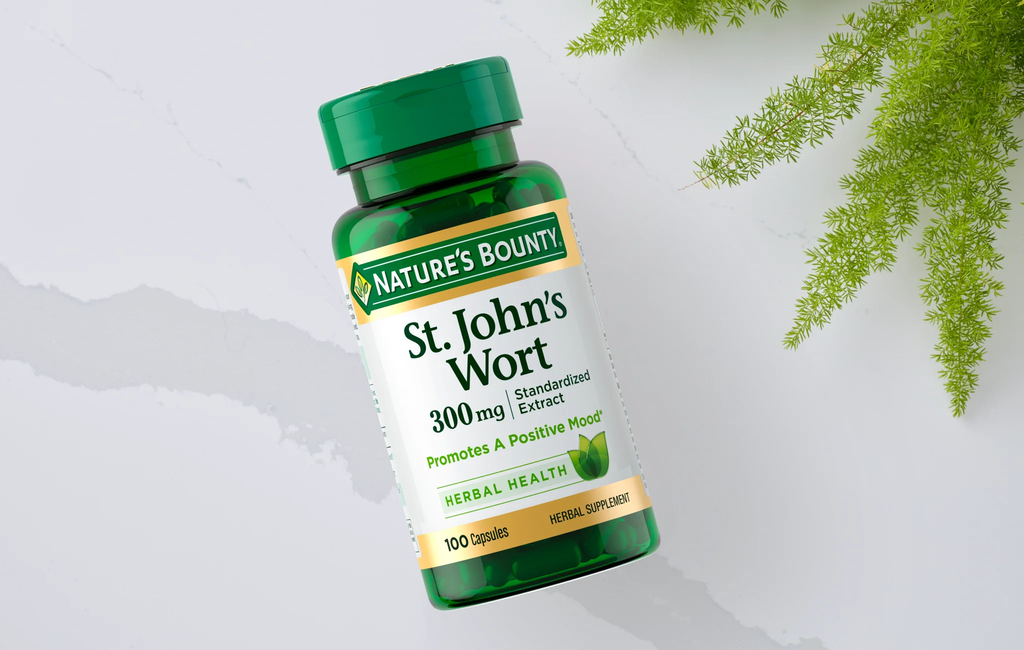 NATURE'S BOUNTY ST.JOHN'S WORT 300 MG 100 CAPSULES