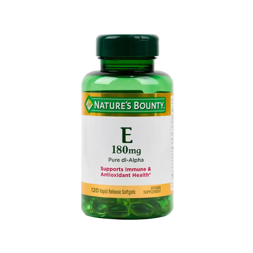 [I138721] NATURE'S BOUNTY VITAMIN E-180MG (400IU) 120CAP
