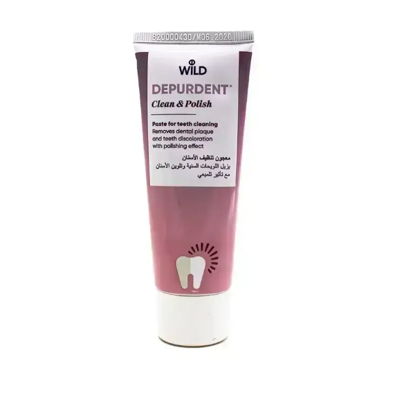 DEPURDENT CLEAN & POLISH TOOTHPASTE 75 ML