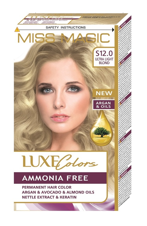 MISS MAGIC LUXE COLOUR AMMONIA FREE S12.0 ULTRA LIGHT BLOND