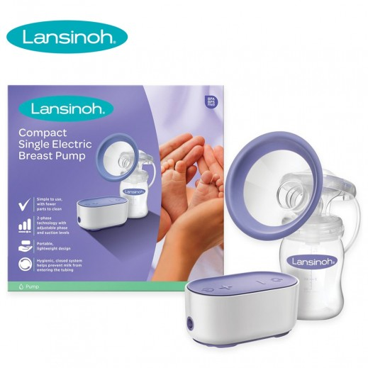 LANSINOH COMPACT SINGLE ELECTRIC BREAST PUMP