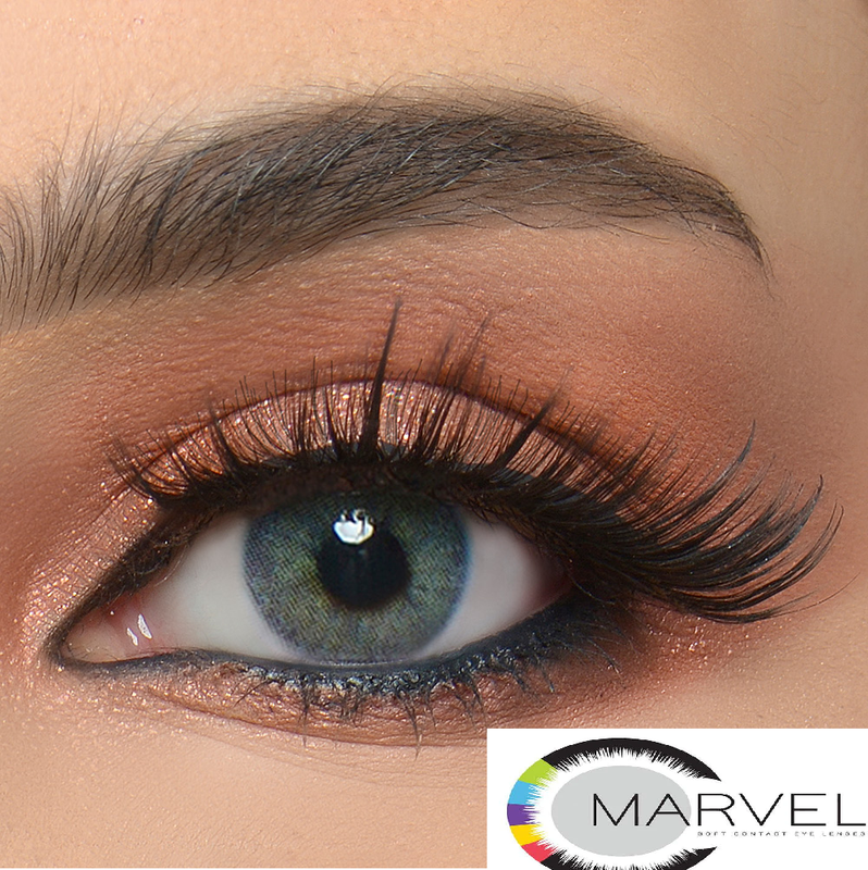 MARVEL BLUE CONTACT EYE LENSES