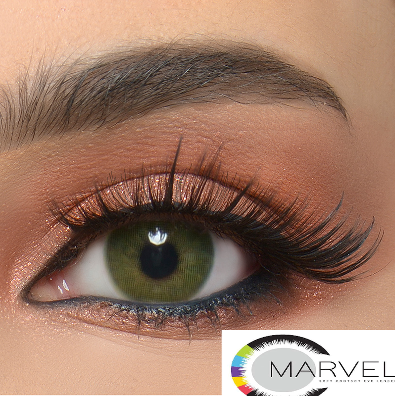 MARVEL GREEN CONTACT EYE LENSES