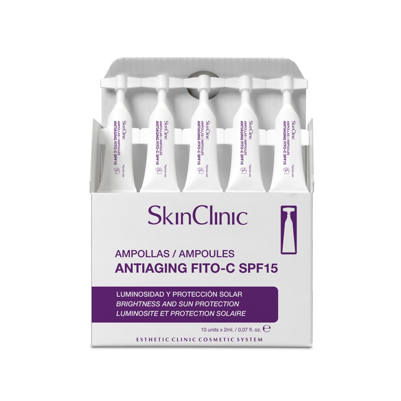 SKINCLINIC ANTIAGING FITO-C SPF15 10 UN X 2 ML