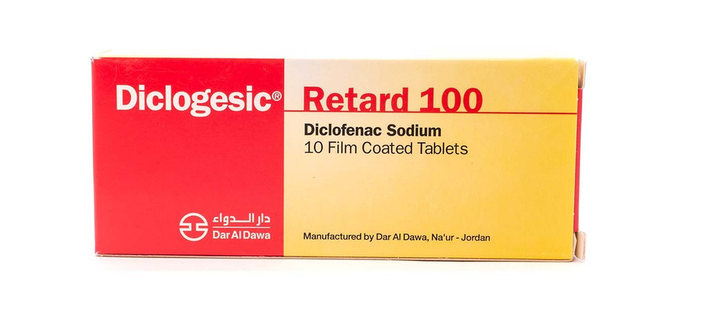 DICLOGESIC RETARD 100 MG 10 TABLETS