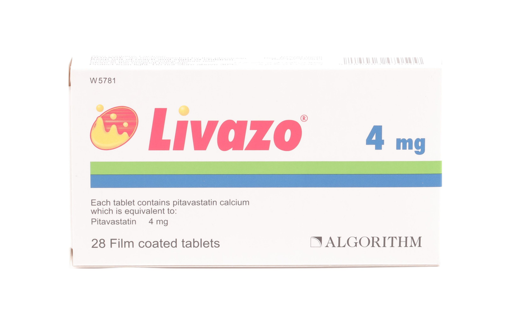 LIVAZO 4 MG 28 TABLETS