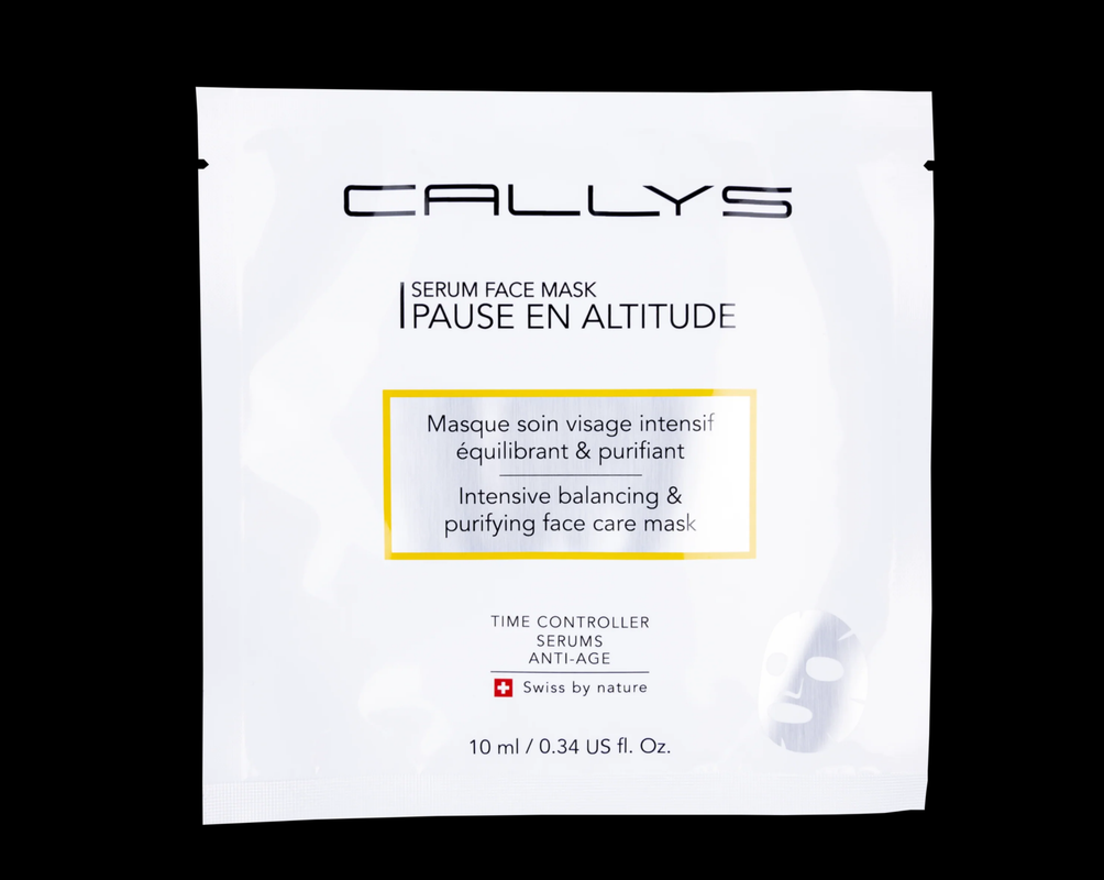 CALLYS SERUM FACE MASK INTENSIVE BALANCING&PURIFYING FACE CARE MASK 10 ML