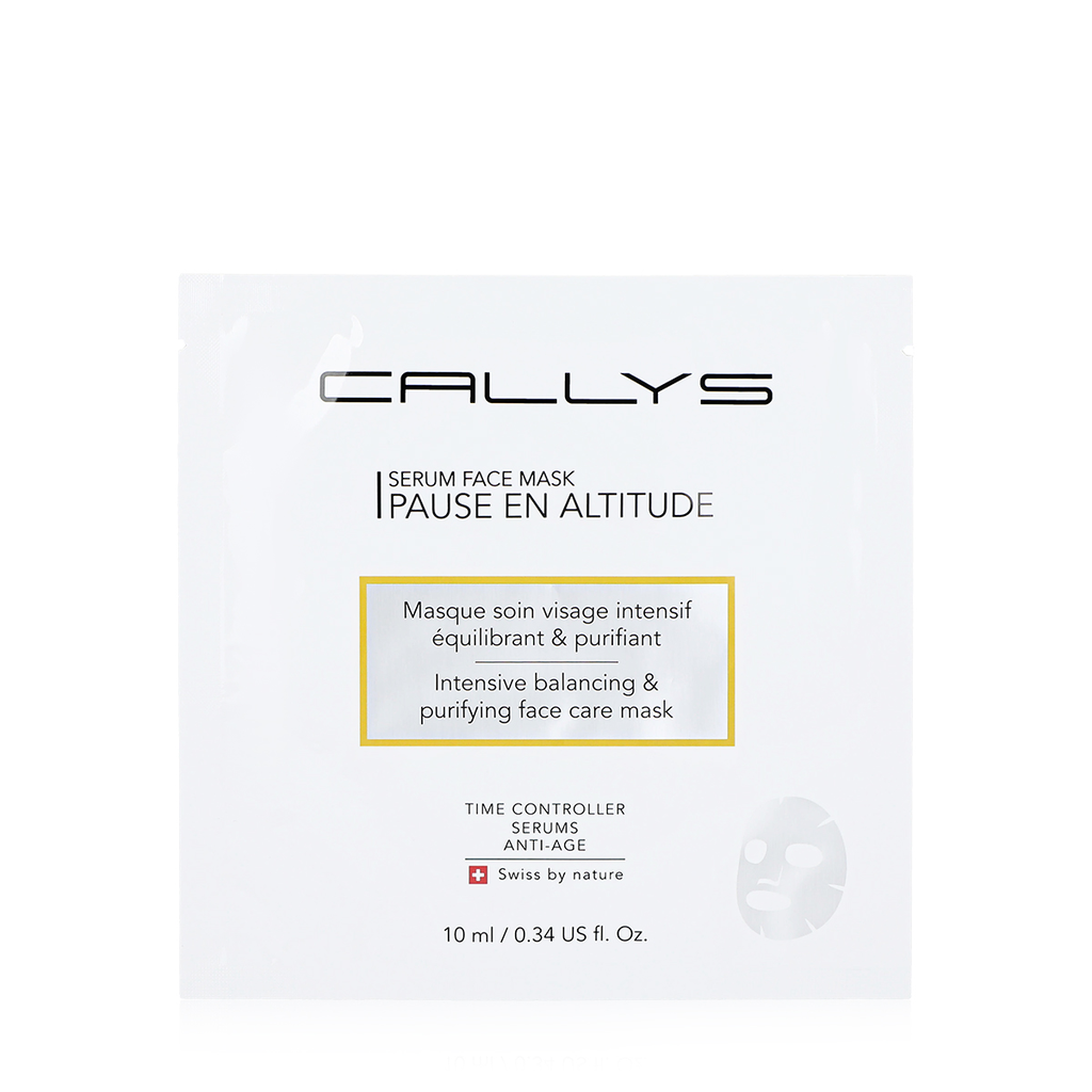 CALLYS SERUM FACE MASK INTENSIVE BALANCING&PURIFYING FACE CARE MASK 10 ML