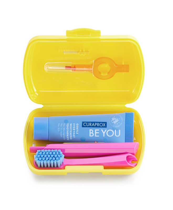 [I139079] CURAPROX TRAVEL SET YELLOW 10ML