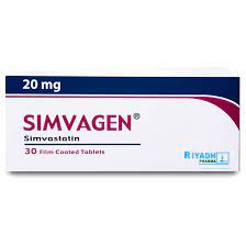 SIMVAGEN 20 MG 30 TABLETS