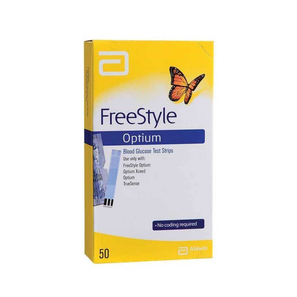 [I139155] FREESTYLE OPTIUM 50 STRIPS