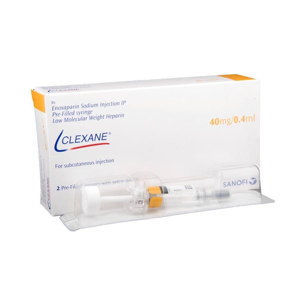 CLEXANE 40MG/ 0.4ML 2 SYRINGS