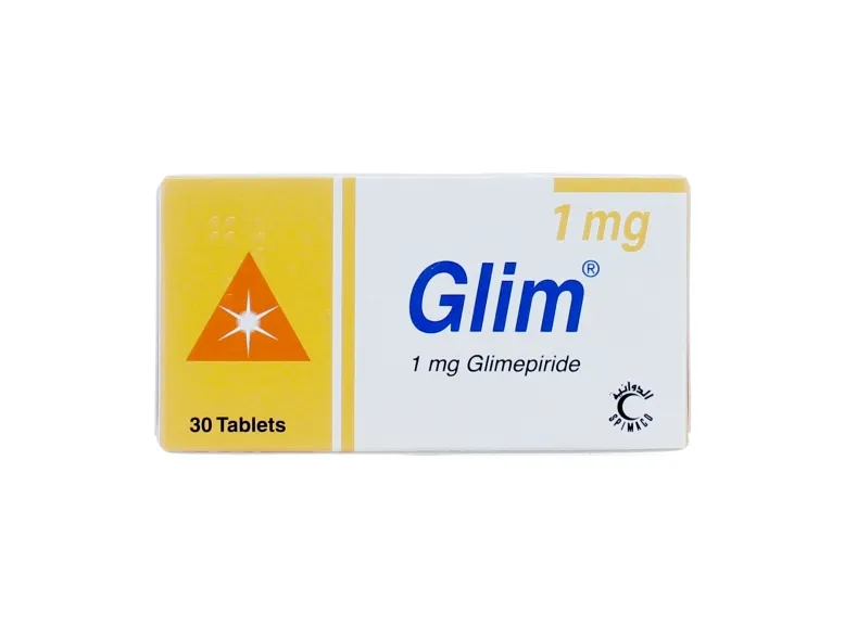GLIM 1 MG 30 TABLETS