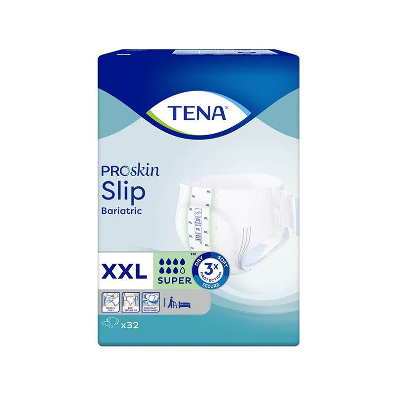 TENA SLIP BARIATRIC SUPER XXL 32 PCS