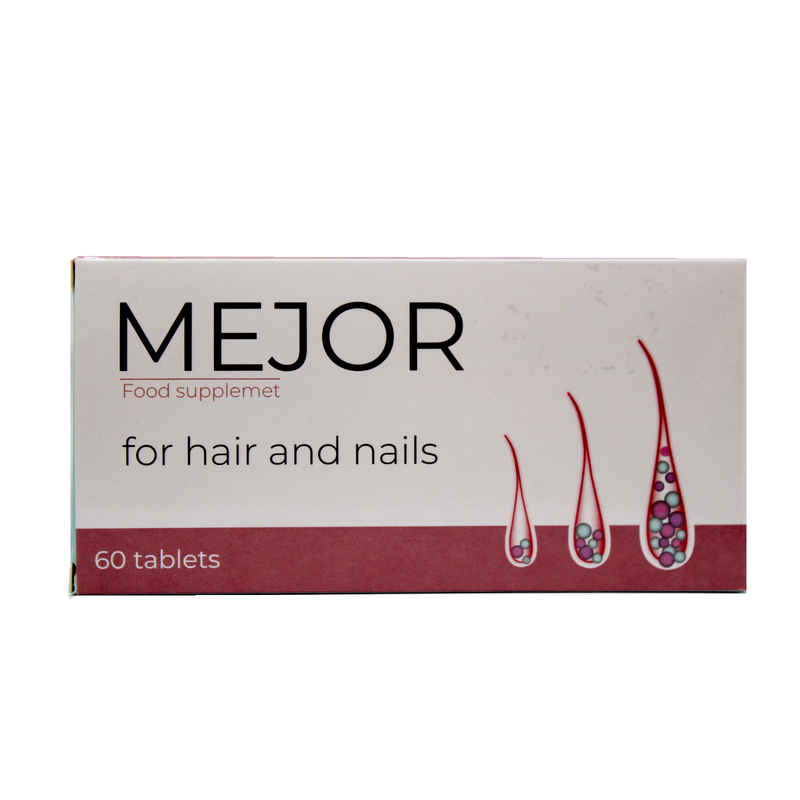 [I141359] MEJOR HAIR AND NAILS 60 TABLETS