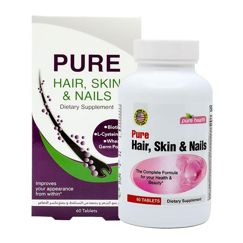 PURE HAIR,SKIN & NAILS 60 TABLETS